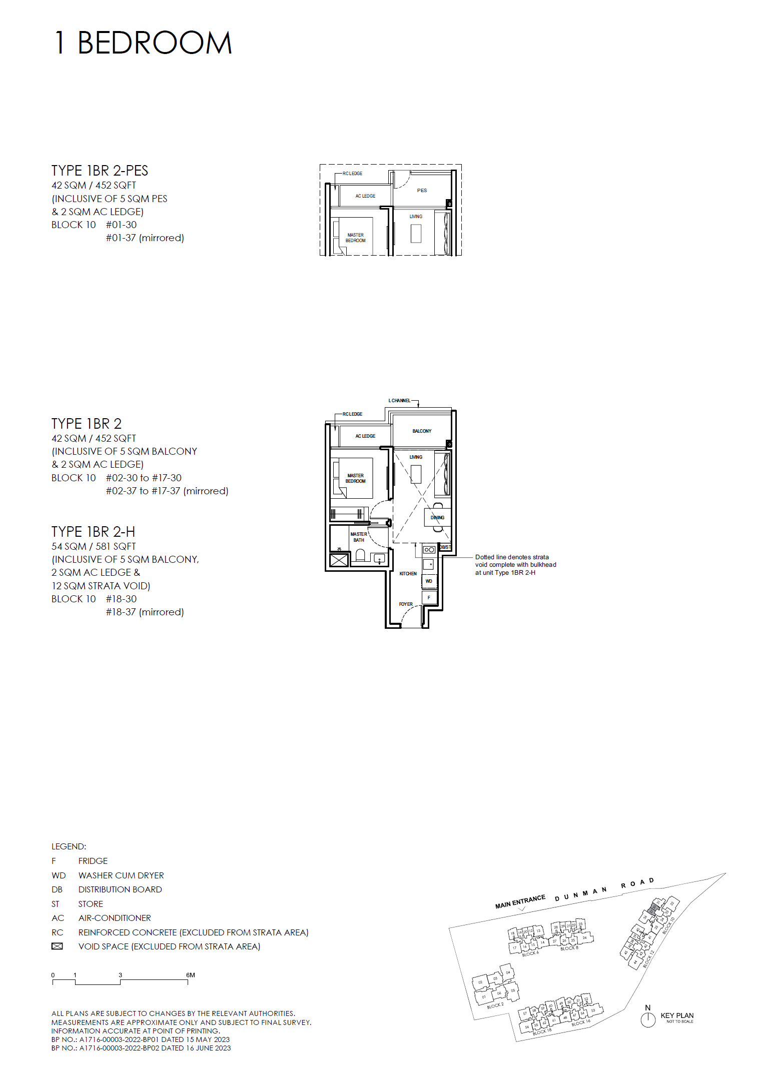 Grand Dunman 1 Bedroom Floor Plan 14