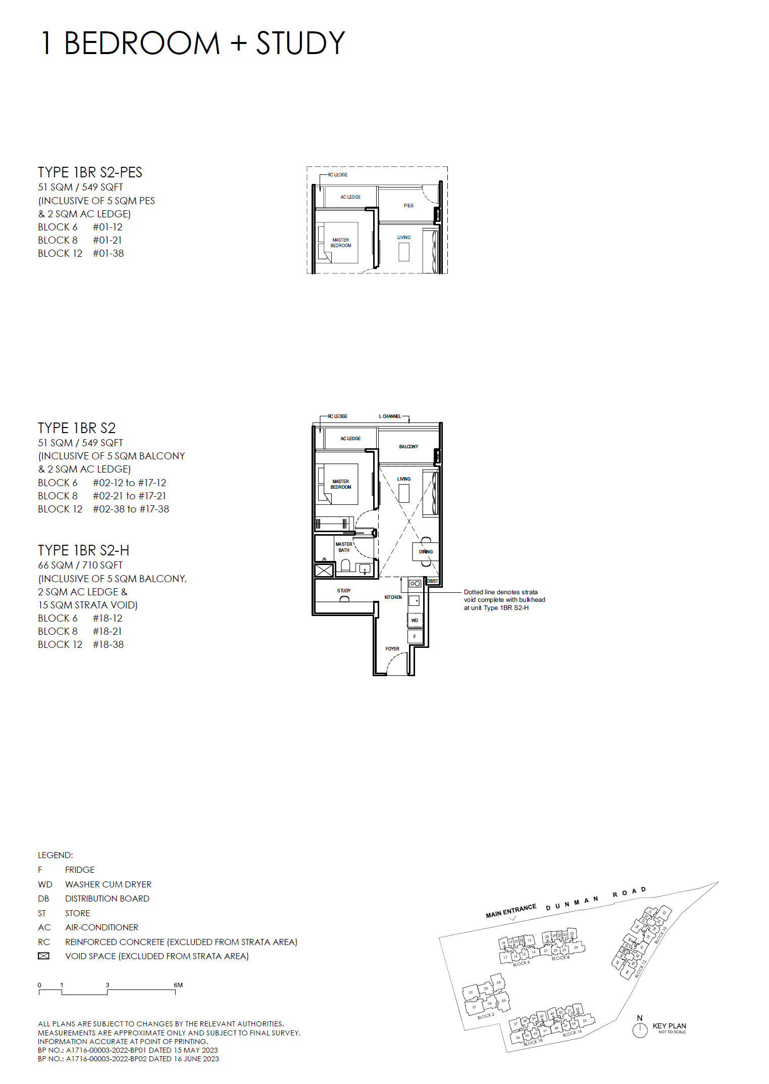 Grand Dunman 1 Bedroom Floor Plan 22